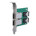 Pikkukuva 7 / 8: Dual Mini SAS 36P-26P SFF8087 - SFF-8088 palvelinsovitinkortti 8088-8087 muunnin PCI-kiinnike