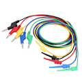 Miniatyrbillede 2 af 8: 5 stk. banan-testledning multi meter testkabel ledningstråd 30VAC 60VDC 15A til vedligeholdelse