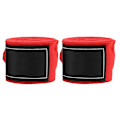 Miniatyrbillede 1 af 8: 2 stk. 2,5 m elastisk rem Boksning Sanda Muay Thai MMA Taekwondo Bandage Håndbind (rød)