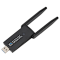 Pikkukuva 5 / 8: 1300Mbps USB WiFi-sovitin Dual Band Bluetooth 5.0 USB3.0-liitäntä Nopea Windows XP Vista7 8 8.1 10 11