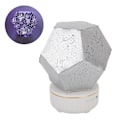 Miniatyrbilde 6 av 8: LED-projektorlampe 3 farger multifunksjonell dimbar roterbar oppladbar LED-stjerneprojektorlampe med fjernkontroll