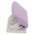 Miniatyrbillede 6 af 8: Hulmaskine Bærbar Lille Lilla 6 Huller A4 A5 B5 DIY Hulning Indbinding Manuel Hulmaskine