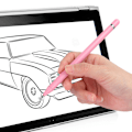 Miniatyrbilde 8 av 8: Skjerm Touch Penn Nettbrett Stylus Tegning Kapasitiv Blyant Universell for Android/iOS Smarttelefon Nettbrett Rosa