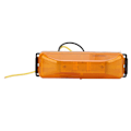 Miniatyrbillede 2 af 8: 12/24V 4LED Sidemarkerlampe Lys Amber Vandtæt Universal til Lastbil Trailer Lorry Bil