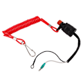 Miniatyrbillede 7 af 8: Vandafvisende lys til marine udenbordsmotor Stop Switch ABS Motor Nødstop Switch til T4 6E0‑82575‑00