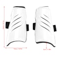 Pikkukuva 3 / 7: 1 Pari Lasten Jalkapallo Shinguards Lapset Jalkapallo Shin Guards Jalat Suoja Valkoinen