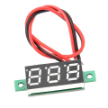 Miniatyrbild 1 av 8: Voltmeter 0,28 tum digital display volt spänningsmätare 2 trådar DC4-30V för mätning