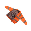 Miniatyrbild 7 av 8: Sladdlös fläktjacka reflekterande sommar kylfläkt kläder kylning solskydd arbetskläder långärmad vit fläkt XXL fluorescerande orange