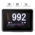 Miniatyrbillede 4 af 8: Bil OBD Multifunktionsmåler Digital Temperatur Spænding Hastighed HUD Display