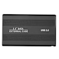 Miniatyrbillede 3 af 8: Ekstern harddisk 2,5 tommer Slim USB 2.0 Høj hastighed Plug and Play Mobil harddisk til computer PC Rejse Sort 500GB
