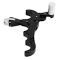 Miniatyrbillede 8 af 8: 4-Fingers Bue-udløsningshjælp Greb Justerbar Aluminium Legering Compound Bue Tommelfinger Udløser til Udendørs Skydning