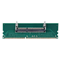 Miniatyrbild 1 av 8: DDR3 Minnesadapter för Notebook till Desktop, Konverteringskort 240 till 204P