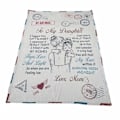 Miniatyrbillede 1 af 8: Kaste tæppe polyester varmt dobbeltsidet aircondition tæppe multifunktion til hjemmekontor PJ200824 A052 150x220cm/4.92x7.22ft