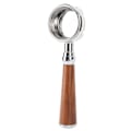 Pikkukuva 1 / 8: 58mm pohjaton portafilter puukahvalla sopii Expobar E61:lle Flair 58:lle Sanremolle Faema Tracwoodille