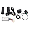 Miniatyrbillede 5 af 8: 36V 800W El-cykel Controller Styrekit Overstrømsbeskyttelse Børstestyring med Gasgreb Kit til Reparation