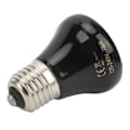 Miniatyrbillede 3 af 8: Keramisk krybdyr varmelampe pære mini infrarød varme keramisk amfibie varmelampe til firben krybdyr 220V‑240V 75W sort