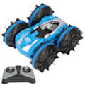 Miniatyrbilde 6 av 8: 2,4G Amfibisk Stunt RC Bil Fjernkontroll Off Road Leke Amfibisk Stunt Kjøretøy for 6＋ Gutter 2 stk batteri
