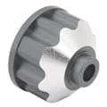 Miniatyrbilde 3 av 8: Differensialhus i aluminiumlegering for RC-bil - Universal Fram Midt Bak - Grå Titan Farge