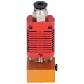 Miniatyrbild 7 av 8: Extruder Hotend Mässing Munstycke Silikon Skyddande Väska 3D-skrivare Extruder Värme Ände Kit för CR10