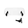 Miniatyrbilde 5 av 5: Universal Motorsykkel Justerbar Clip On Windshield Wind Deflector Frontrutetilbehør