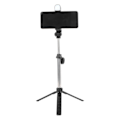 Miniatyrbillede 3 af 8: Mini Stativ Sort ABS 360 Grader Rotérbar Justerbar Højde Fjernbetjening Vlogging Stativ til Telefon Live Streaming