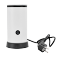 Miniatyrbilde 1 av 8: Melkeskummer Mini Automatisk Kaffe Lav Støy Skummende Maskin for Cappuccino Latte Kaffe Hvit EU Plugg 220‑240V