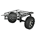 Pikkukuva 4 / 8: DIY Metallinen Trail Car Trailer Hopper D90 / SCX10 / TRX-4 1/10 mittakaavan RC Crawler -autoon
