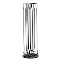 Miniatyrbillede 3 af 8: Kaffe Kapselholder 360° Drehbar Metall Kaffe Kapseln Halter Rack Einfaches Design Hält 40 Kaffeepads für Kaffeekapsel Lagerung