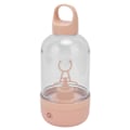Miniatyrbild 2 av 8: Automatisk mixerkopp för proteinpulver, 400 ml, bärbar mixerkopp med USB-laddning, rosa, elektrisk milkshakekopp