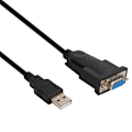 Pikkukuva 3 / 8: USB 2.0 - RS232 sarjaporttikaapelin muunnin DB9 yleismallin naarasliitinkaapeli 1,5 m