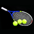 Miniatyrbilde 5 av 8: Slitesterk enkel tennisracket for barnetrening (blå)