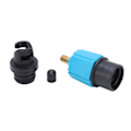 Miniatyrbilde 6 av 8: Padlebrett Luftventil Adapter Kajakkpadlebrett Luftventil Omvandler Bil Elektrisk Luftpumpe Inflator Adapter (Tilkobling 2) Blå