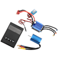 Miniatyrbilde 4 av 8: 2435 4800KV Børsteløs Motor med 25A ESC Børsteløs Programmeringskort Combosett Passer for Traxxas 1/16 1/18 RC Bil