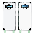 Miniatyrbillede 4 af 8: Til Samsung Galaxy Note9 N960 Gennemsigtig Batteri Bagcover Udskiftning med Værktøj (Sort)