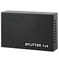 Miniatyrbillede 6 af 8: HDMI Splitter 1 Indgang 4 Udgang Switch 4 Port Hub Repeater Forstærker V1.4 3D 4K 1080p