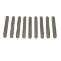 Miniatyrbillede 8 af 8: 9 stk metal nummer stempler 0,16 tommer stærk højkulstofstål multi-purpose metal stempel sæt til læder træ smykker