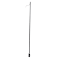 Miniatyrbillede 3 af 8: Campinglygte Stativ Aluminiumlegering Foldbar Lampestang med Enkel Krog med Opbevaringspose til Camping