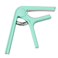 Miniatyrbild 3 av 8: Gitarr Capo Clip Clamp med Non Slip Point Universal Great Protection Ukulele Elgitarr Capo Cyan