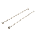 Miniatyrbilde 4 av 8: 2 stk RC Foran Bak Drivaksel Stål 150mm Full Lengde CVD Dogbone Tilbehør for ARRMA 1/7 1/8 RC Bil Sølv