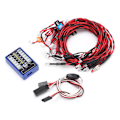 Miniatyrbillede 7 af 8: Highlight 12 LED-blinklys system 12-LED-belysningssæt til fjernstyrede biler 4,8 - 6V DC