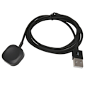 Miniatyrbillede 6 af 8: Urværk Oplader USB Magnetisk Opladning 2.5W Hurtig Opladning Ur Opladningskabel til IOS Watch Series 8 7 6 5 4 3 2 1 SE Sort Kvadrat