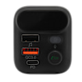 Pikkukuva 3 / 8: Auton FM-lähetin Bluetooth 5.0 USB Monitoiminen Handsfree-puhelu Radiovastaanotin Puhelimen Lataus Ajoneuvoille