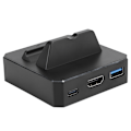 Miniatyrbillede 5 af 8: Bærbar HDMI Fjernsyn TV Konverter Omdanner Oplader Base Udstyr til Switch
