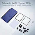 Miniatyrbillede 8 af 8: Komplette reparationsdele til Nintendo DS Lite udskiftningssæt huskabinet (blå)