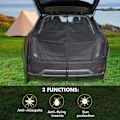 Miniatyrbild 8 av 8: Trunk Cargo Shade Cover Magnetisk bil Trunk Anti Mosquito Sunshade Screen Anti Flying Net Trunk Shade
