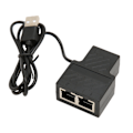 Pikkukuva 5 / 8: 100 Mbps Ethernet-jakaja RJ45 1-2 Nopea Ethernet-jakajasovitin USB-virtajohdolla