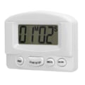 Miniatyrbillede 7 af 8: Køkken Timer Høj Lydstyrke Tidsoptagelse og Nedtælling Magnetisk Design Multifunktionel Digital Ur Timer Hvid