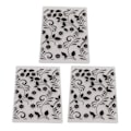 Miniatyrbilde 6 av 8: 3 stk. pregefolder Multifunksjonelle DIY plastpregemaler for pregemaskin