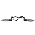 Miniatyrbilde 2 av 8: LED Bakre Blinklys Indikator Amber Lys Erstatning for F800 GS/R/S S100R HP4 Transparent Linse