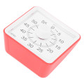 Miniatyrbilde 8 av 8: Visuell timer stille stille telling 60 minutter nedtellingstimer for studenter kjøkken rød